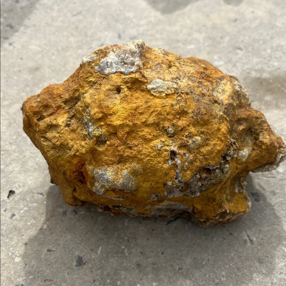 Raw Sandstone Rock With Quartz & Chert Flint Deposits Remote TN Mountains